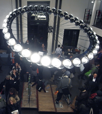 tom dixon: my bike at merci, paris