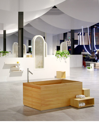 the nendo collection for bisazza bagno