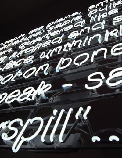 cerith wyn evans at the venice architecture biennale 2010