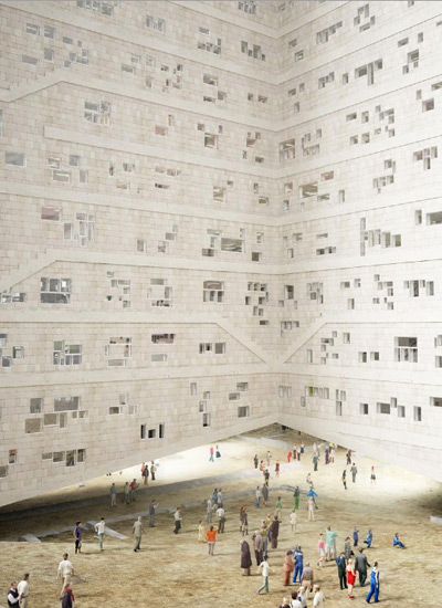 NL architects: NUKII library, ljubljana