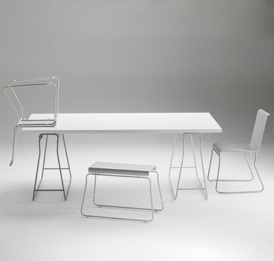 sophie francon and francais mangeol: office furniture for souvignet design
