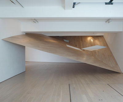 sarah oppenheimer at rice gallery