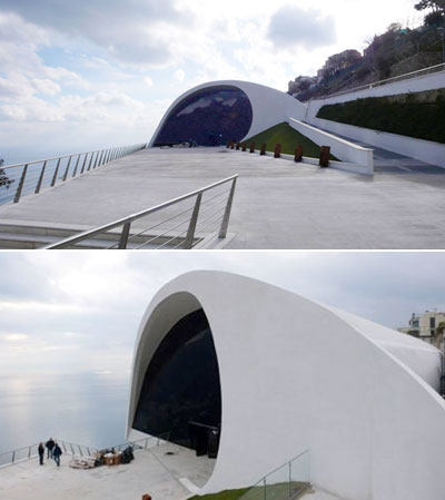 auditorium oscar niemeyer in ravello
