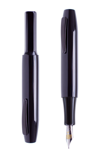 sam hecht: ebonite fountain pen for industrial facility