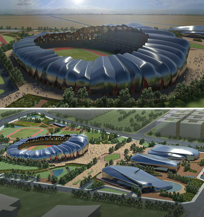 populous: new datong sports park