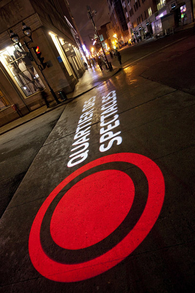 quartier des spectacles lighting plan