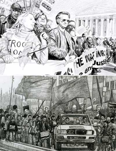 rirkrit tiravanija at the drawing centre, new york