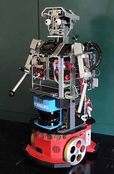 robita and robisuke conversational robots