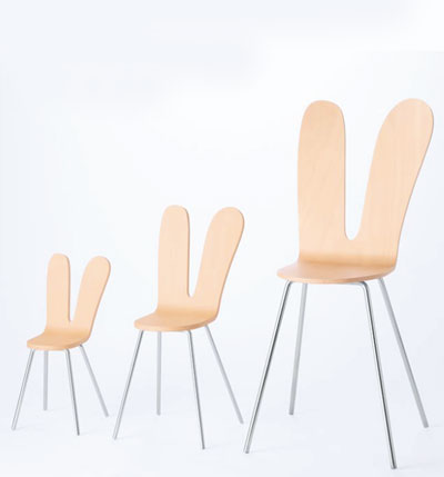 SANAA: mini and minimini sized armless chair