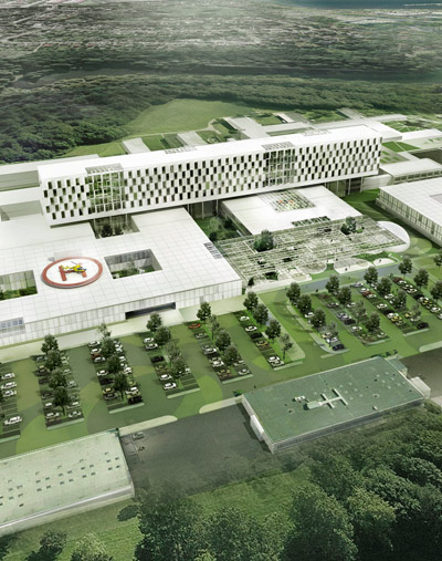 schmidt hammer lassen architects: kolding hospital