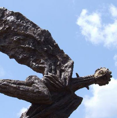 alberto lescay's monument dedicated to wilfredo lam at art biennial of havana