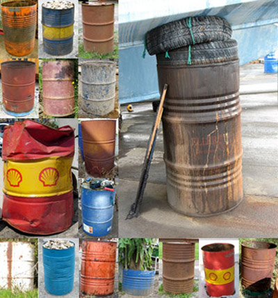 stanker design puts abandoned oil drums to good use