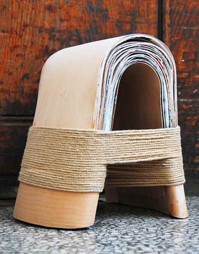 lishuai dong: more with less arc veneer stool