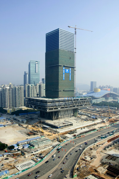 OMA presentation of the shenzhen stock exchange