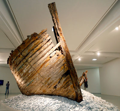 cai guo qiang: travels in the mediterranean