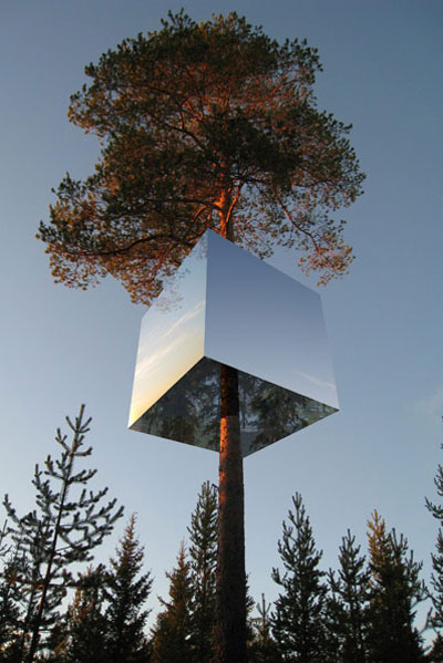 'harads' tree hotel by tham & videgard arkitekts