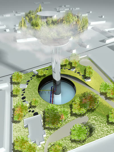 atelier ramdam architects: castle in the sky