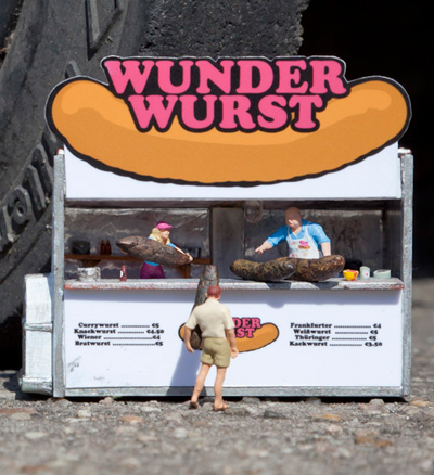 slinkachu: worst wurst