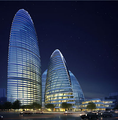 zaha hadid: wangjing SOHO