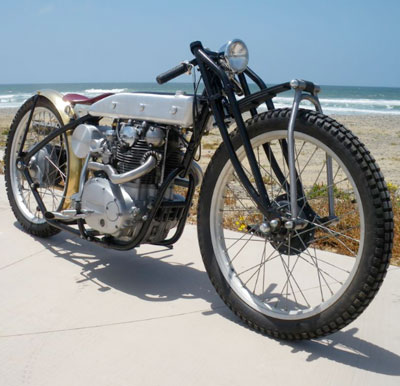 custom built yamaha xs650 motorcycle