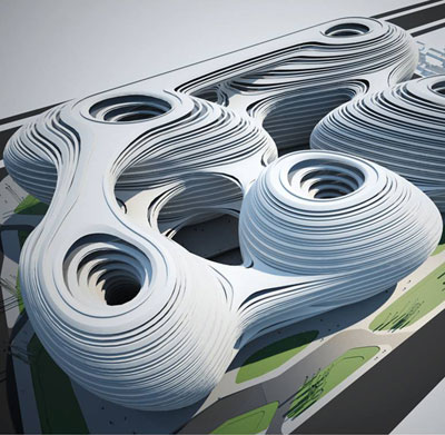 zaha hadid architects: chaoyangmen SOHO III