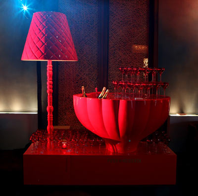 jaime hayon designed bar for champagne piper heidsieck