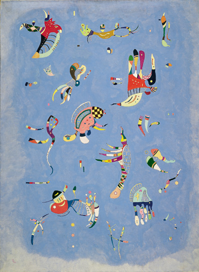 kandinsky retrospective at the guggenheim museum, new york