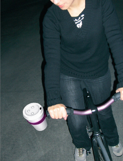 coffee cup holder for bikes by paulbaut