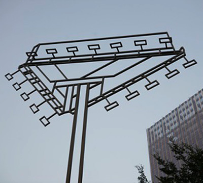 BAU brearley + borysevicz billboard rebuilding