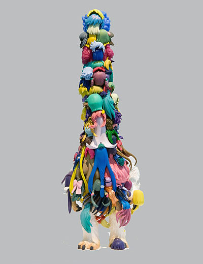 teppei kaneuji's first solo exhibition 'melting city/ empty forest' at yokohama museum of art, japan