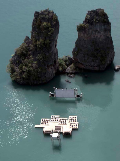 ole scheeren: floating cinema