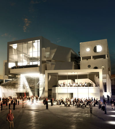 coop himmelb(l)au: the house of music revised plans unveiled