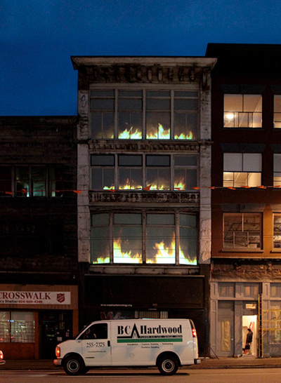 isabelle hayeur: fire with fire