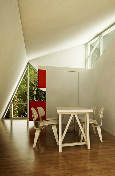 artist retreat by 0 to 1 architects