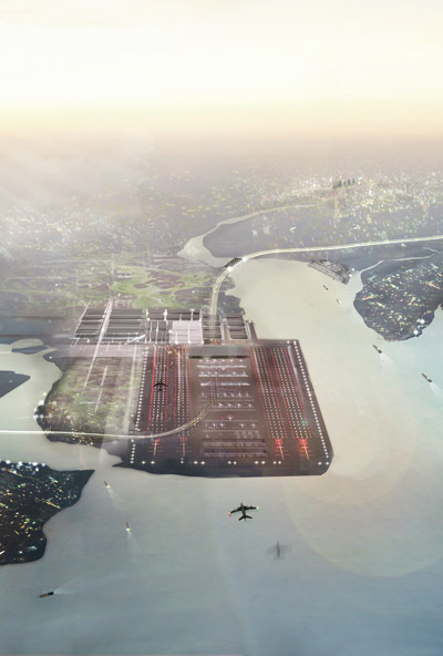 foster + partners: thames hub vision