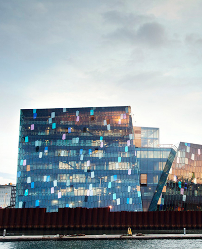 henning larsen architects: harpa concert hall and conference centre nears completion