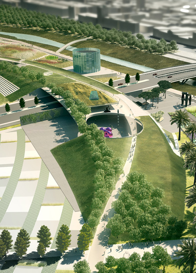 K/R architects: parque de levante master plan