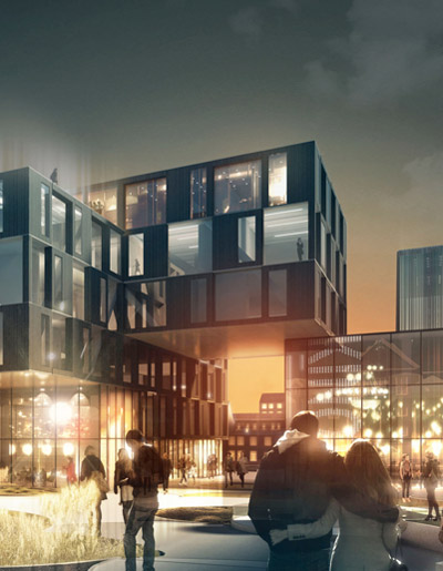 henning larsen architects: leüthen's cultural garden