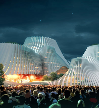 MAD architects: taichung convention center