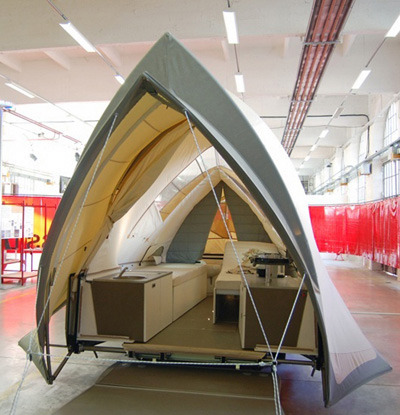 YSIN and enthoven associates: 'opera' mobile home