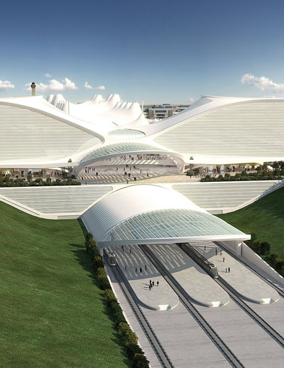 santiago calatrava: denver international airport