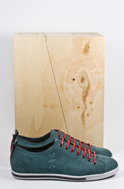 archabits: packaging for shoe model no.1 by society 27