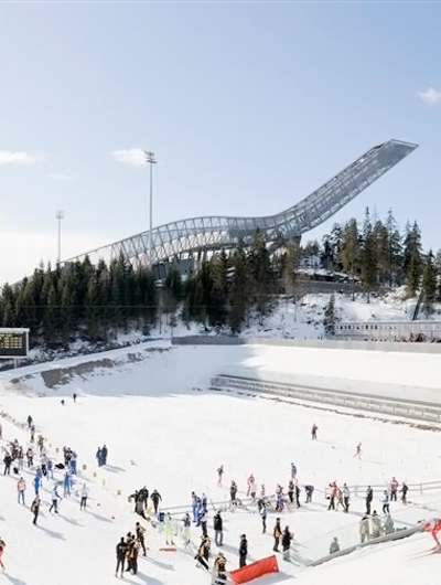 JDS architects: holmenkollen ski jump   complete
