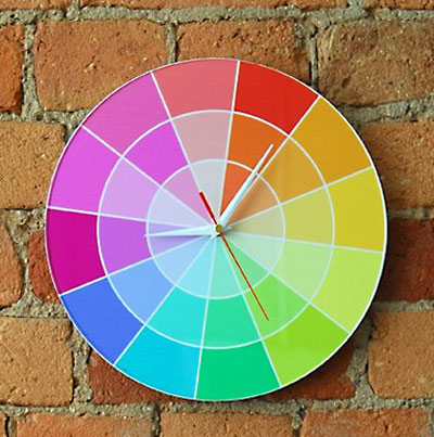 color clock   flop clock   cannlamp  by sonodesign