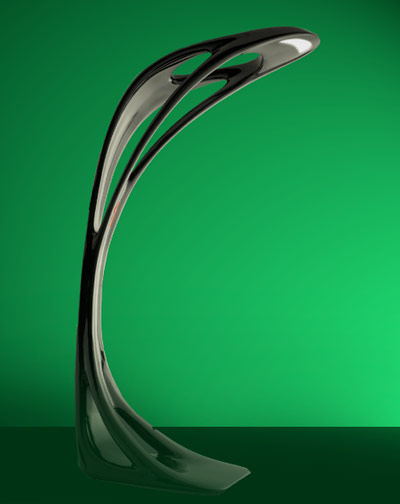 zaha hadid: genesy floorlamp for artemide