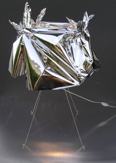 yaacov kaufman: more aluminium lamps