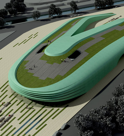 design initiatives: istanbul disaster prevention + education centre