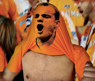 FIFA world cup 2010: dutch football federation t shirts