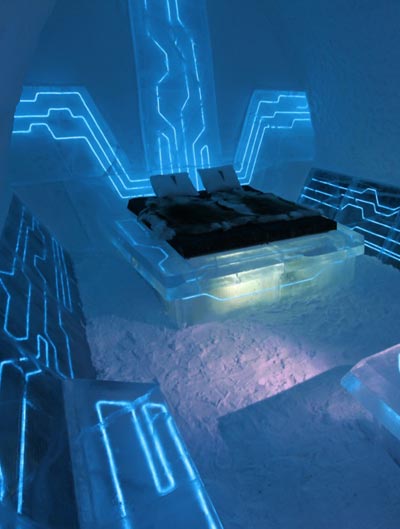 extreme design: legacy of the river   ice hotel