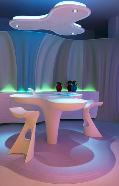 karim rashid: smart ologic Corian® living
